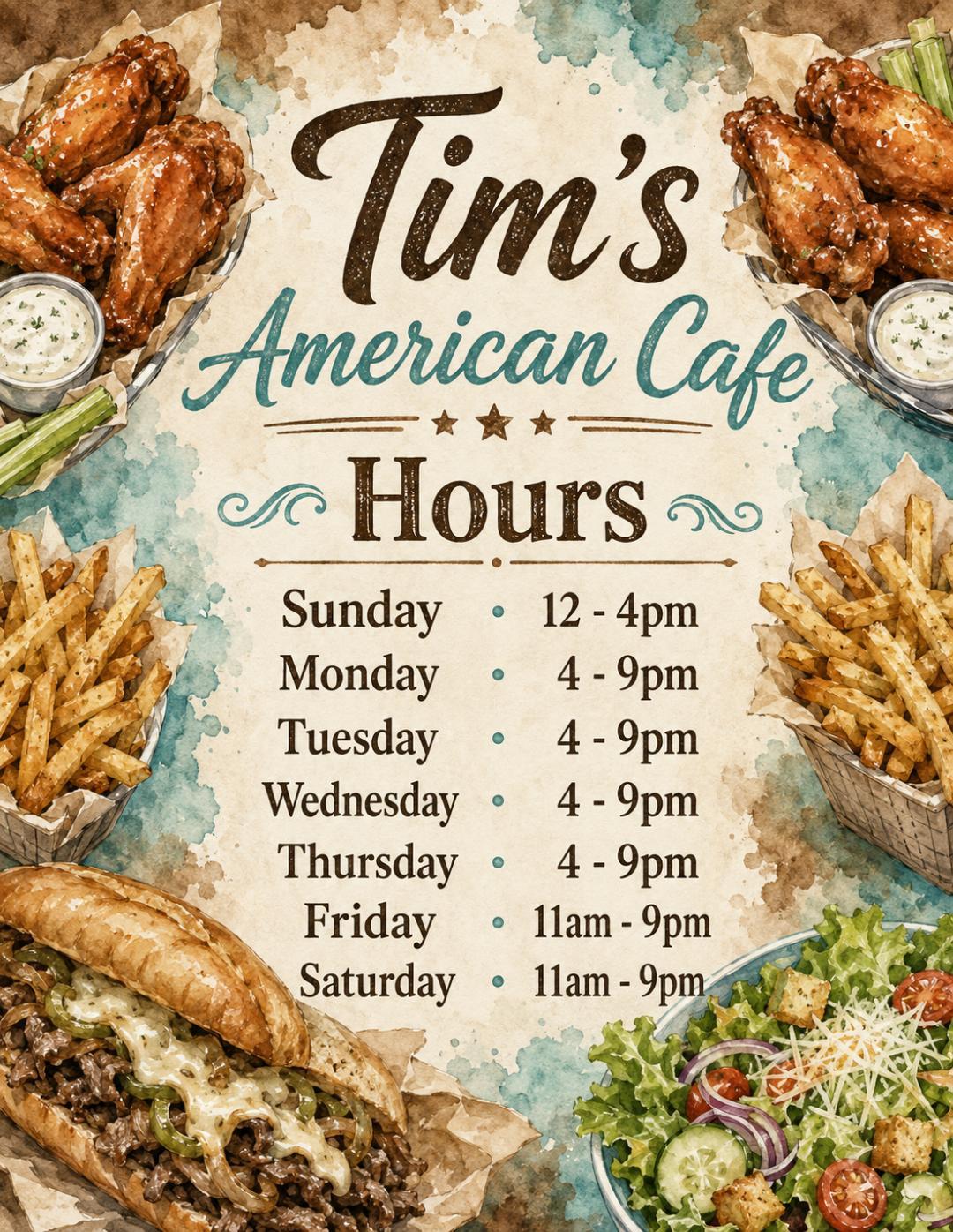 Tims Summer Hours